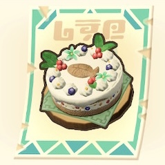 手作りケーキのお皿