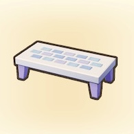 タイルのローテーブル