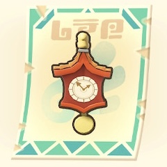 ハトの振り子時計(レシピ)